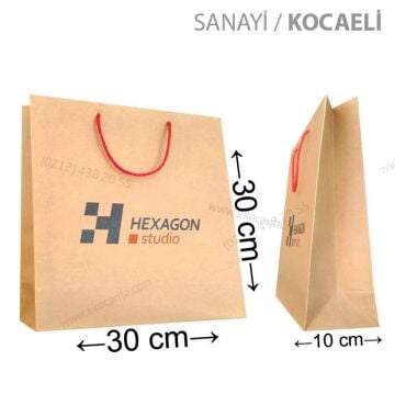 30x10x40 cm karton çanta (+111 farklı ebat)