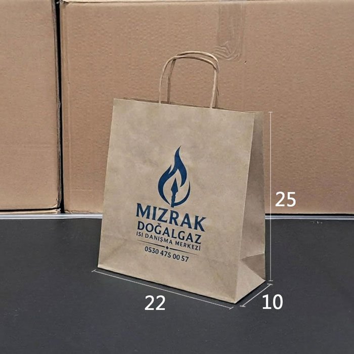 Kağıt Çanta - 22x10x25