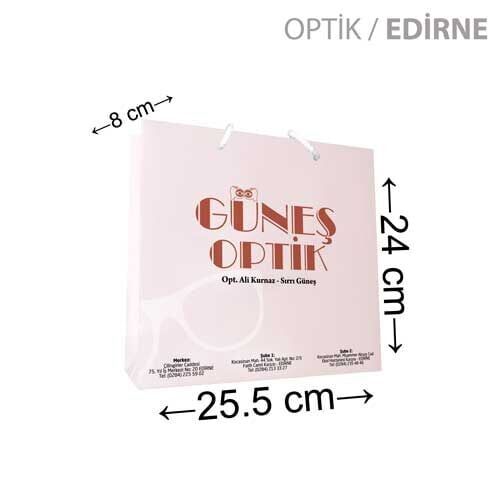 22x10x25 cm karton çanta (+69 farklı ebat) 500 Adet - Amerikan
