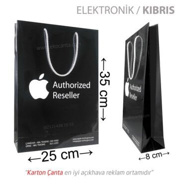 25x9x35 cm karton çanta (+101 farklı ebat)