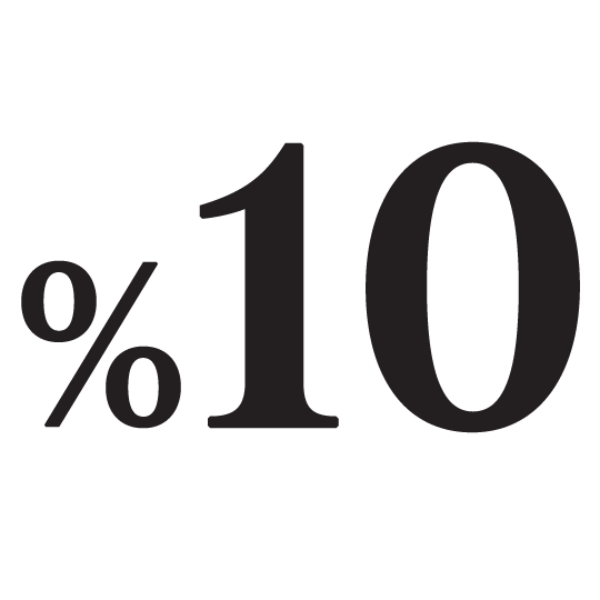 Tüm Ürünlerde %10 İndirim